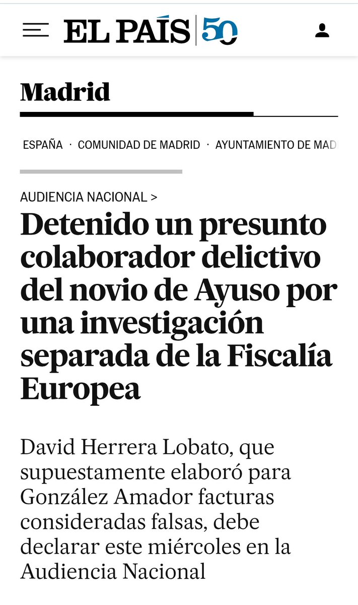 Y mientras se habla del rollo que se ha inventado Ayuso sobre el funeral en Madrid, no se habla de esto: