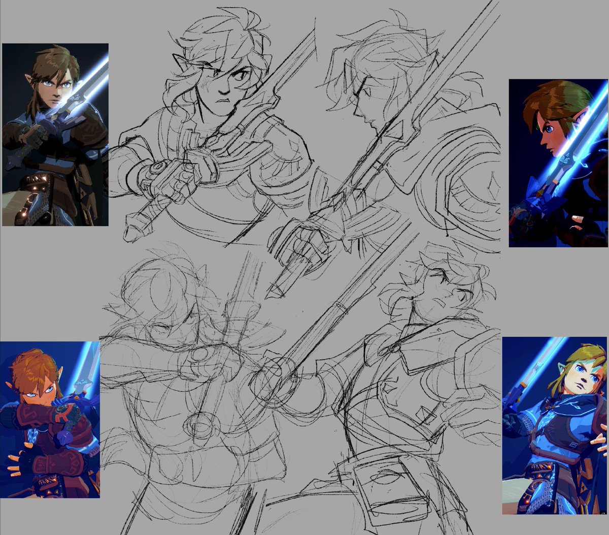 Link WIP

I love whoever takes and posts these screenshots 💙

#botw #totk