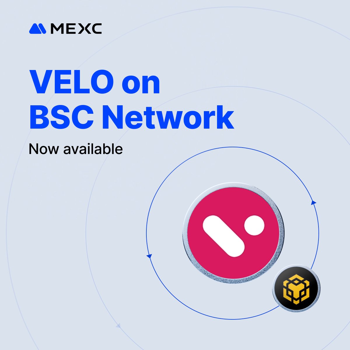 MEXC_Official's tweet image. $VELO - @veloprotocol is now supported on the BSC network on MEXC!

👉 Check details: mexc.com/announcements/…
