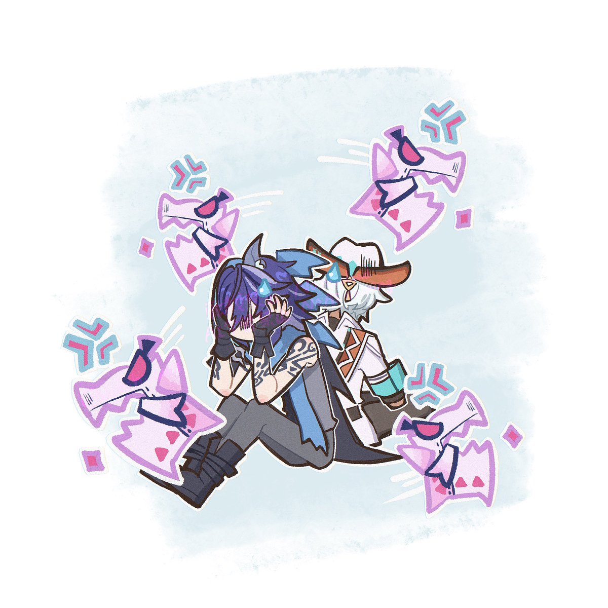 なんで俺まで…。

(別垢の再掲)