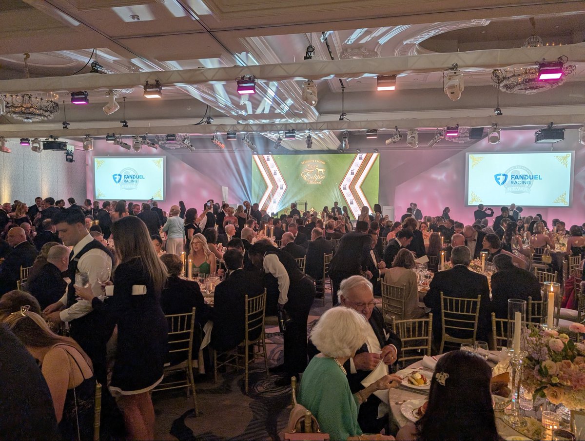 HammondComGroup's tweet photo. It’s ON! National Thoroughbred Racing Association’s 55th Annual Resolute Racing Eclipse Awards, and HCG is THERE! https://t.co/E2GeHdhzPC