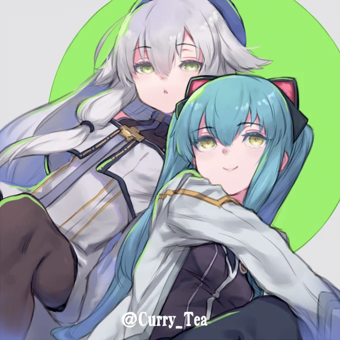 最近フォローしてくれた方々用に再掲。 こんな感じに描いてます。