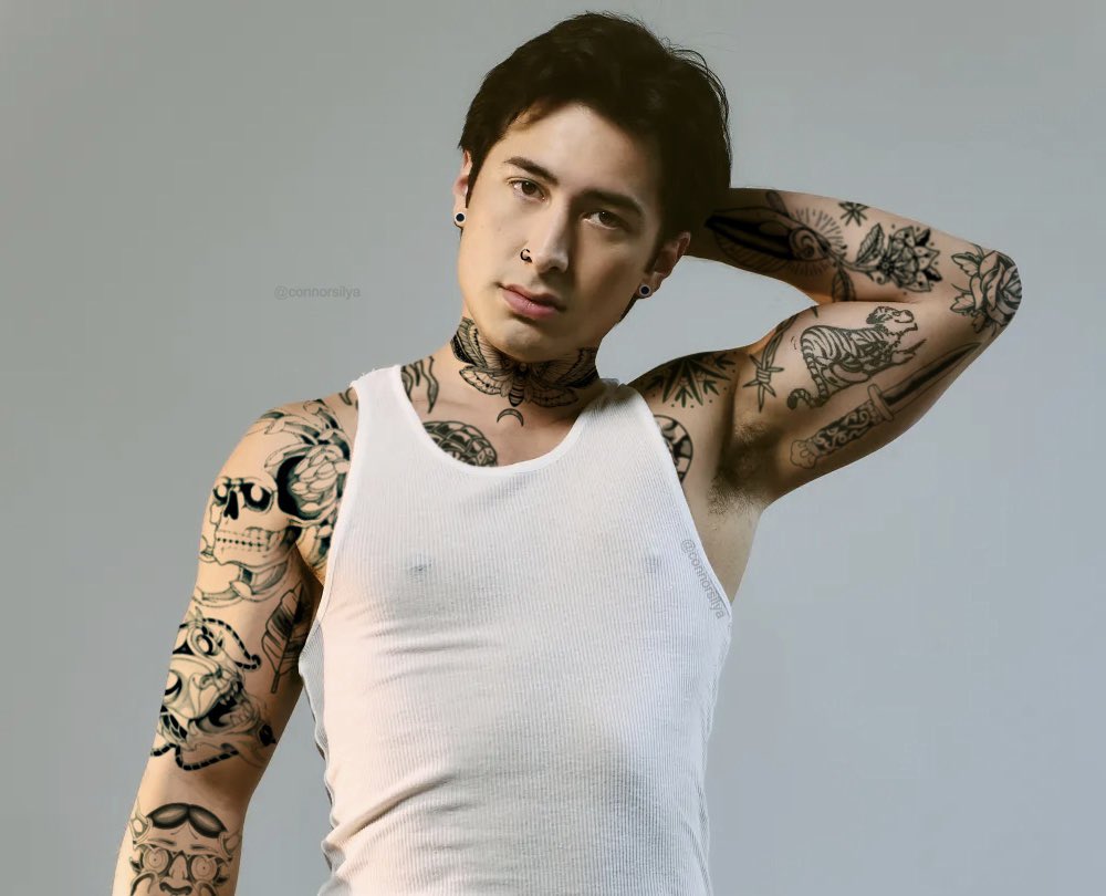 connorsilya's tweet image. do y’all remember those celebrity punk edits? well i did something