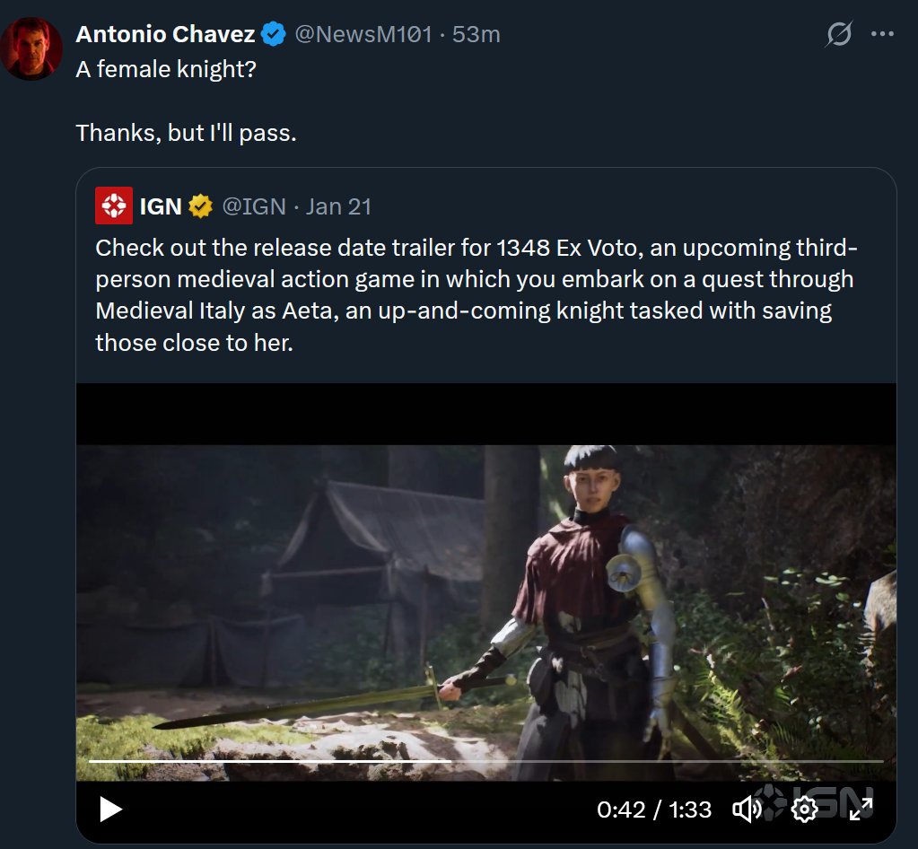 TheMG3D's tweet image. You guys cry about everything unless the characters cleavage is out