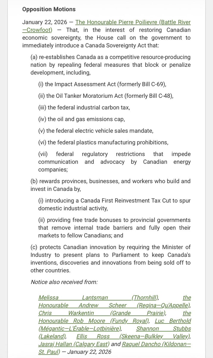 JohnBrassardCPC's tweet image. No Gimmicks, No Politics, No Partisanship.  When Parliament resumes, Canada’s Conservatives will ask Parliament, including the Liberal Government to endorse a pragmatic plan that restores and supports 🇨🇦 economic sovereignty. Let’s Go!  #cdnpoli