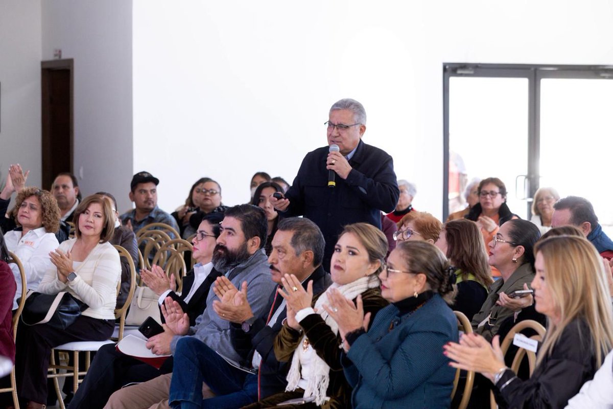 El Srio. Gral. del #SNTE, Mtro. Alfonso Cepeda Salas, continúa su gira de trabajo en #Coahuila.  En Ciudad Acuña encabezó, junto con la Profa. <a href="/iselaMat38/">isela Licerio</a>, el Encuentro de la Unidad de <a href="/snte_38/">Sección 38 SNTE COAHUILA</a>, y aseguró que 2026 será un gran año para los trabajadores de la educación 👩‍🏫 🧑‍🏫