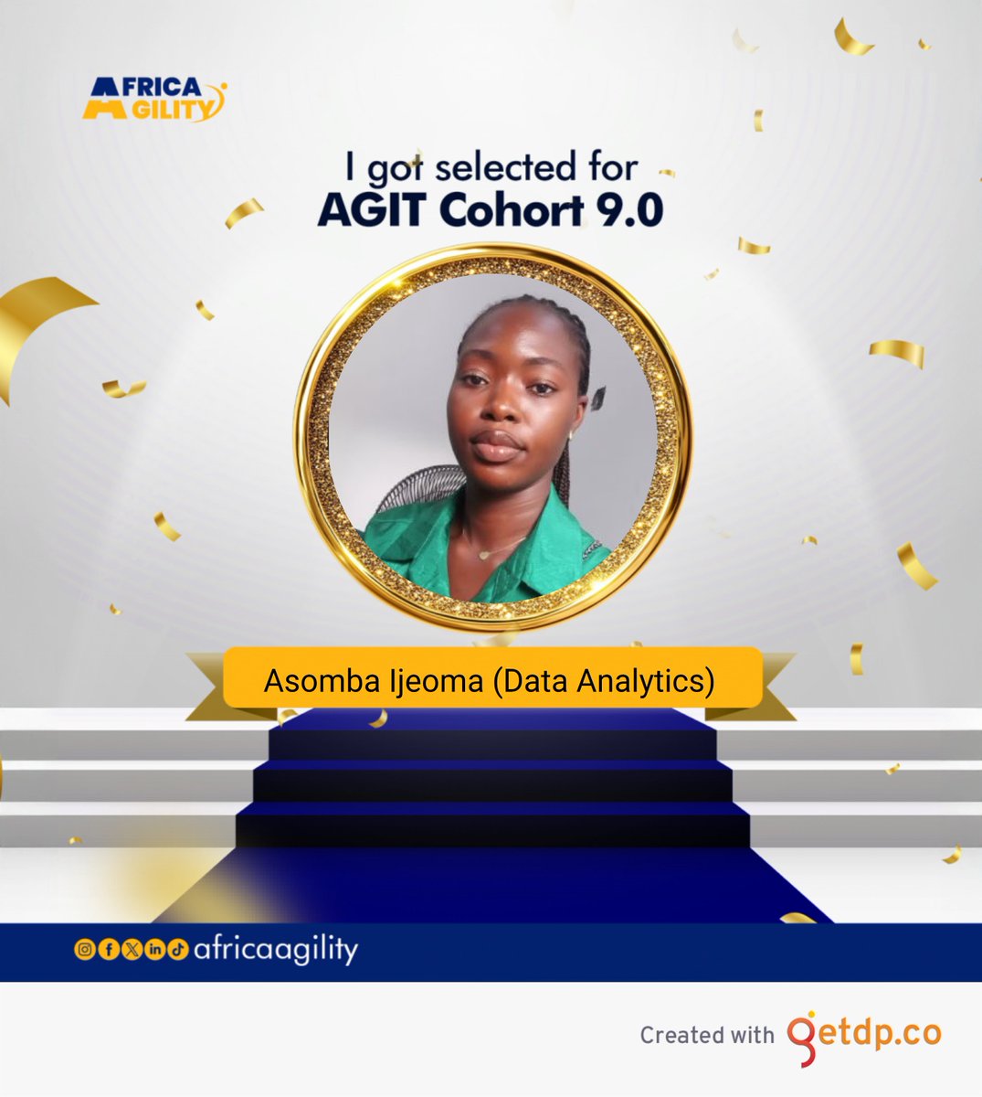 pharmerich's tweet photo. Grateful to be selected for @AfricaAgility Tech Skill Empowerment – Data Analytics (Cohort 9) 🎉

As someone in healthcare, this means a lot.

Healthcare generates massive data  and learning to analyze it means better decisions, systems &amp; outcomes
#GirlsInTech9 https://t.co/1CUyUI7xiL