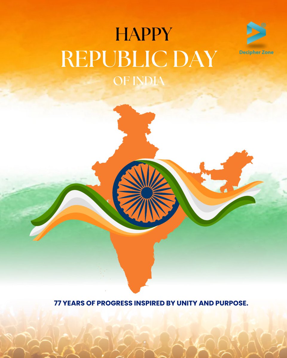 Wishing everyone a proud and meaningful 77th Republic Day. May the values of our Constitution continue to guide us toward unity, progress, and a stronger India. 🇮🇳

#77thRepublicDay #RepublicDayIndia #Unity #Progress #StrongerIndia #ConstitutionOfIndia