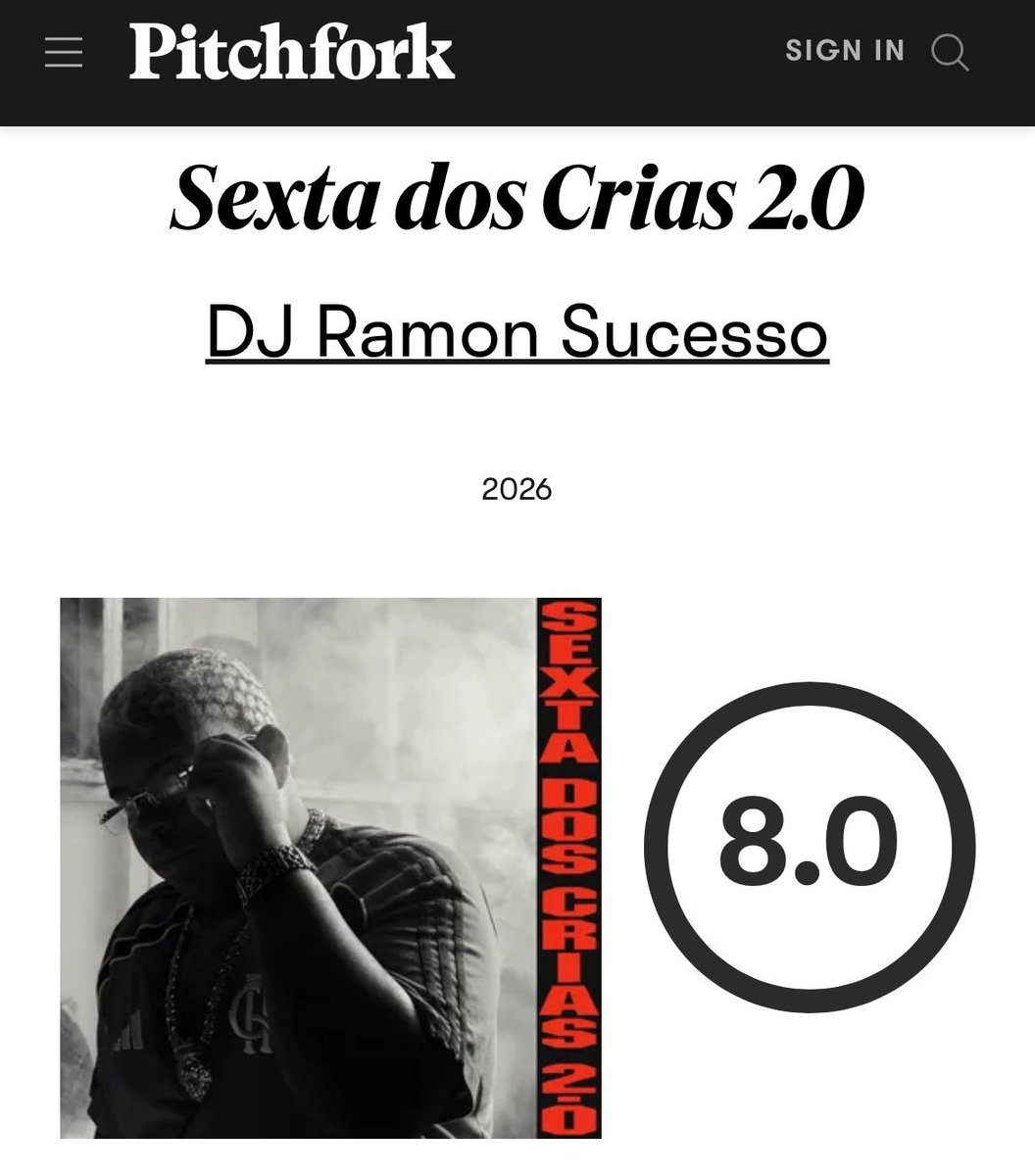 djramonsucesso's tweet image. Superamos a nota do último disco sexta dos crias , sem acreditar 😭❤️