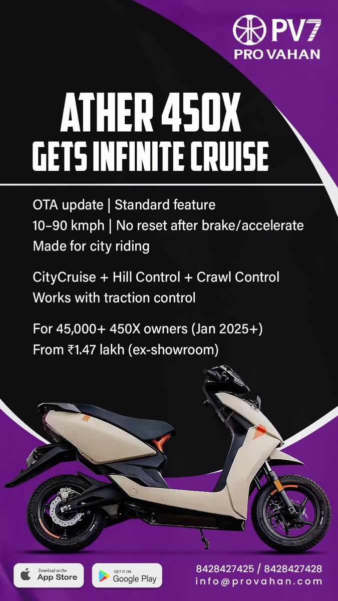 Pro_Vahan's tweet photo. PV7 – Provahan presents the Simple One Gen 2 in 9 stylish colour options, starting at ₹1.69 lakh, with elegant single-tone and premium dual-tone finishes.
📞842 842 7425
📞842 842 7428
📩info@provahan.com
#secondhandvehicles #preownedluxury #buyingvehicles #sellingvehicl https://t.co/fUybqMNGnf
