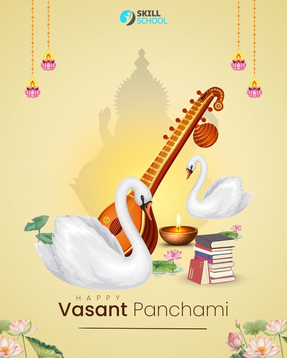 skillschool_edu's tweet photo. Where skills meet wisdom.

On this auspicious occasion of Saraswati Puja, we seek the blessings of Maa Saraswati to empower minds with knowledge, creativity, and future-ready skills.

#SaraswatiPuja #SkillSchool #LearningForLife #SkillDevelopment #KnowledgeToAction https://t.co/odJrtvbhfw