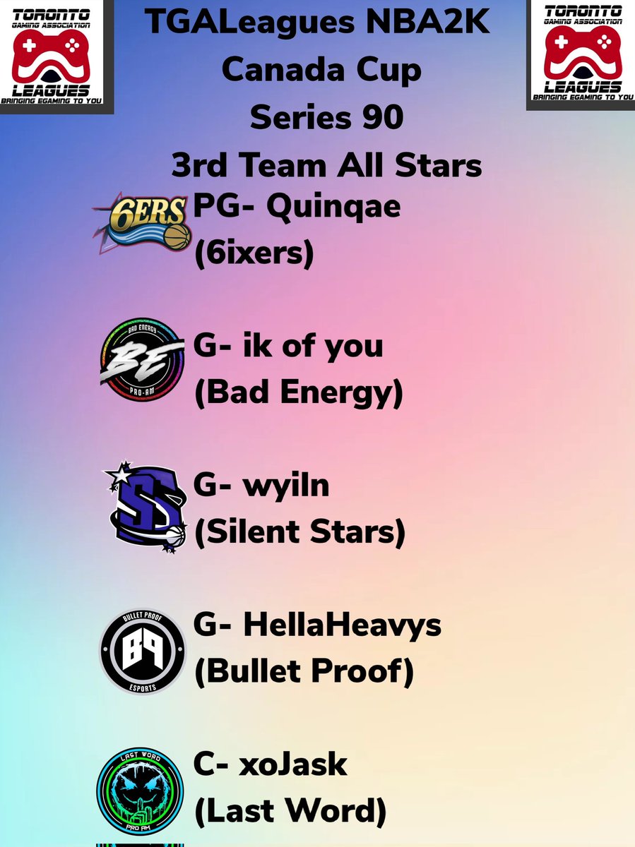 TGALeagues tweet media