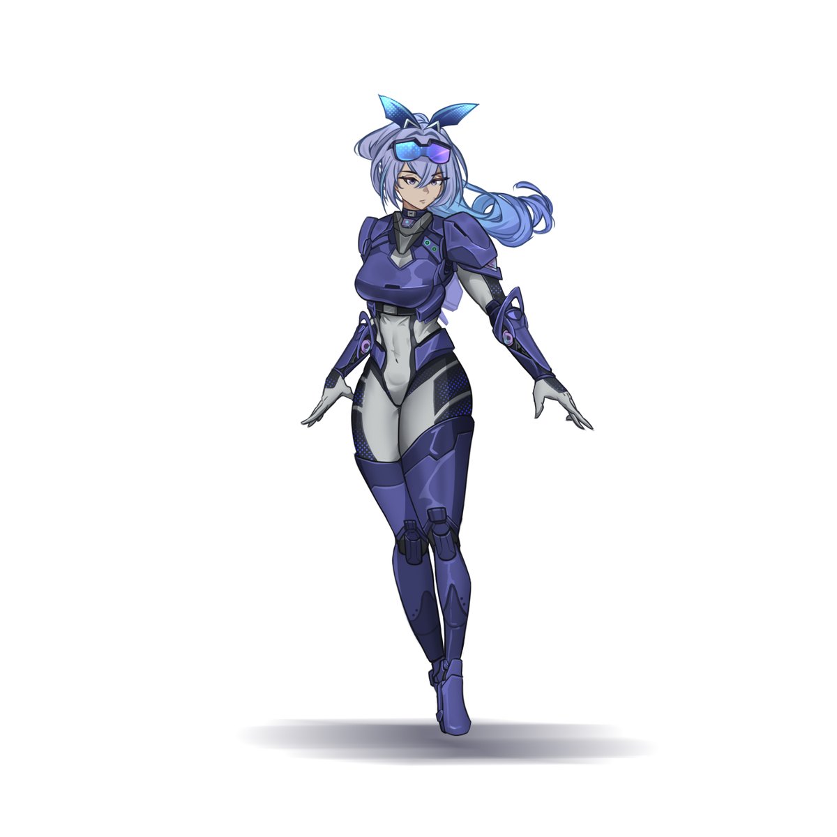 Silver Wolf with a tech armor
<a href="/_VGen_/">VGen ✨ comms made easy</a>  comm work for <a href="/boo_destroyer/">Boo Destroyer</a> 
Thankyou for commissioning me :3

#VGenComm #silverwolf #HonkaiStarRail