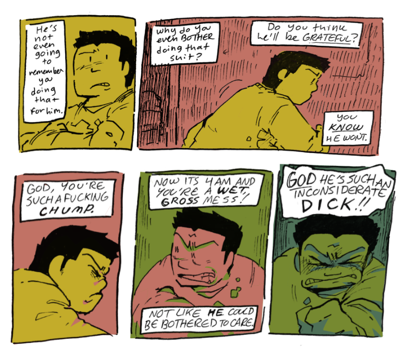 i louuuuve making fancomix that only make sense to me and nobody else uDu )9