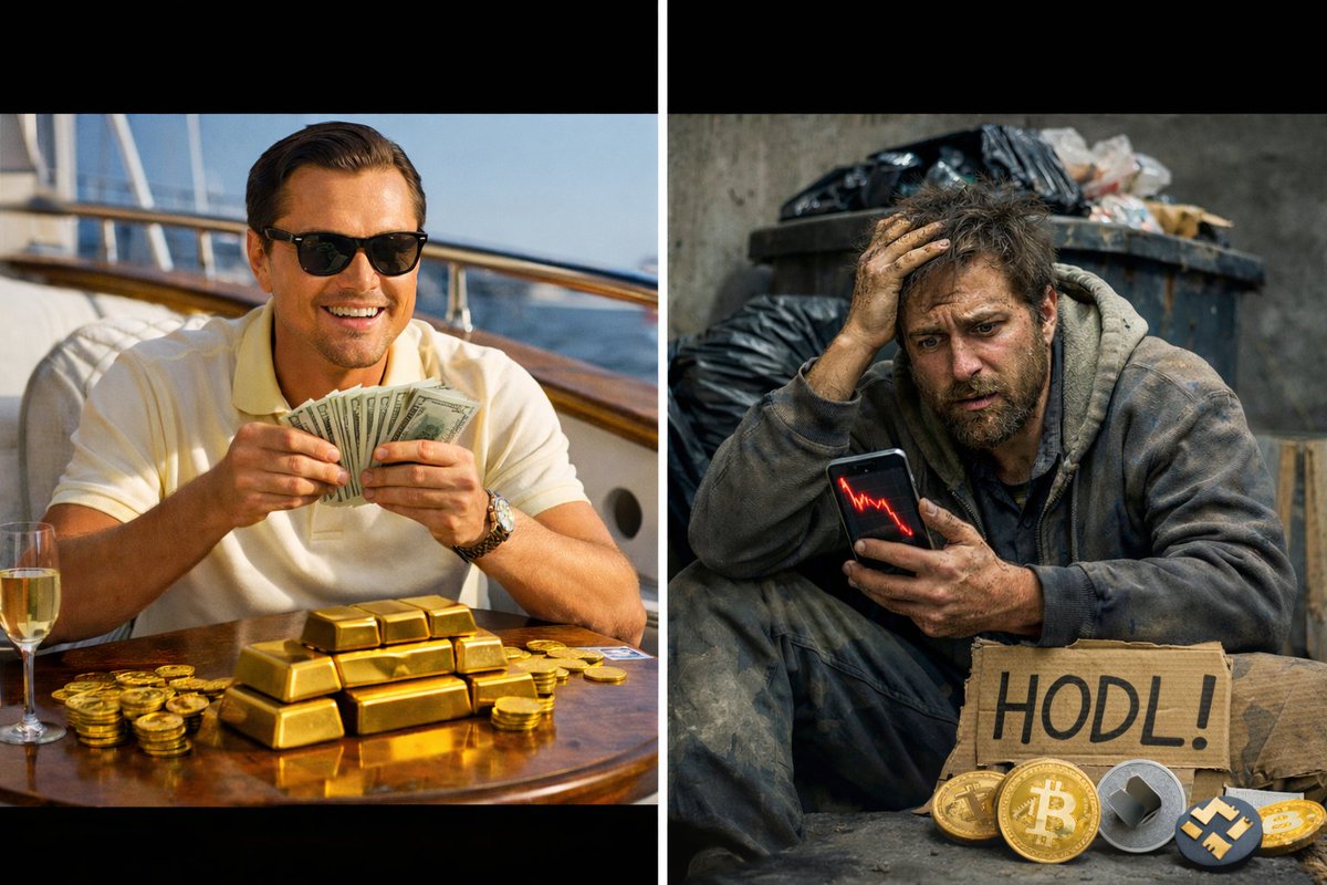 Gold or Crypto?🤔