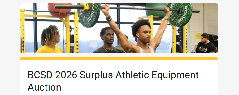 Auction of Athletic Equipment -  Through Jan. 27 bettendorf.k12.ia.us/o/bhs/article/…