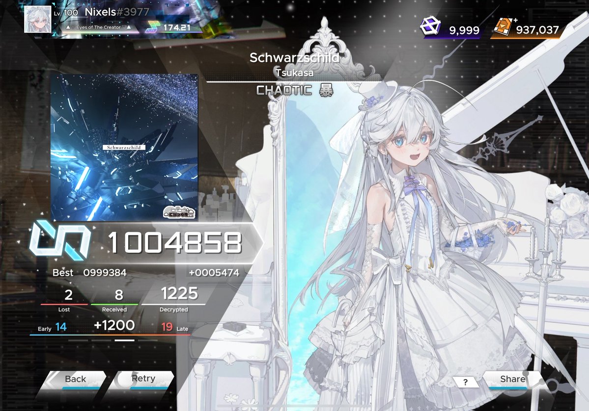 Nixels_0's tweet image. #ParadigmReboit
Schwarzschild chaotic INF❗

Respect for "PANDORA: BLUE"