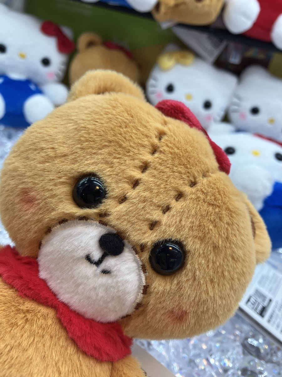 レトロな雰囲気がかわいい ぬいぐるみシリーズに ハローキティたちが