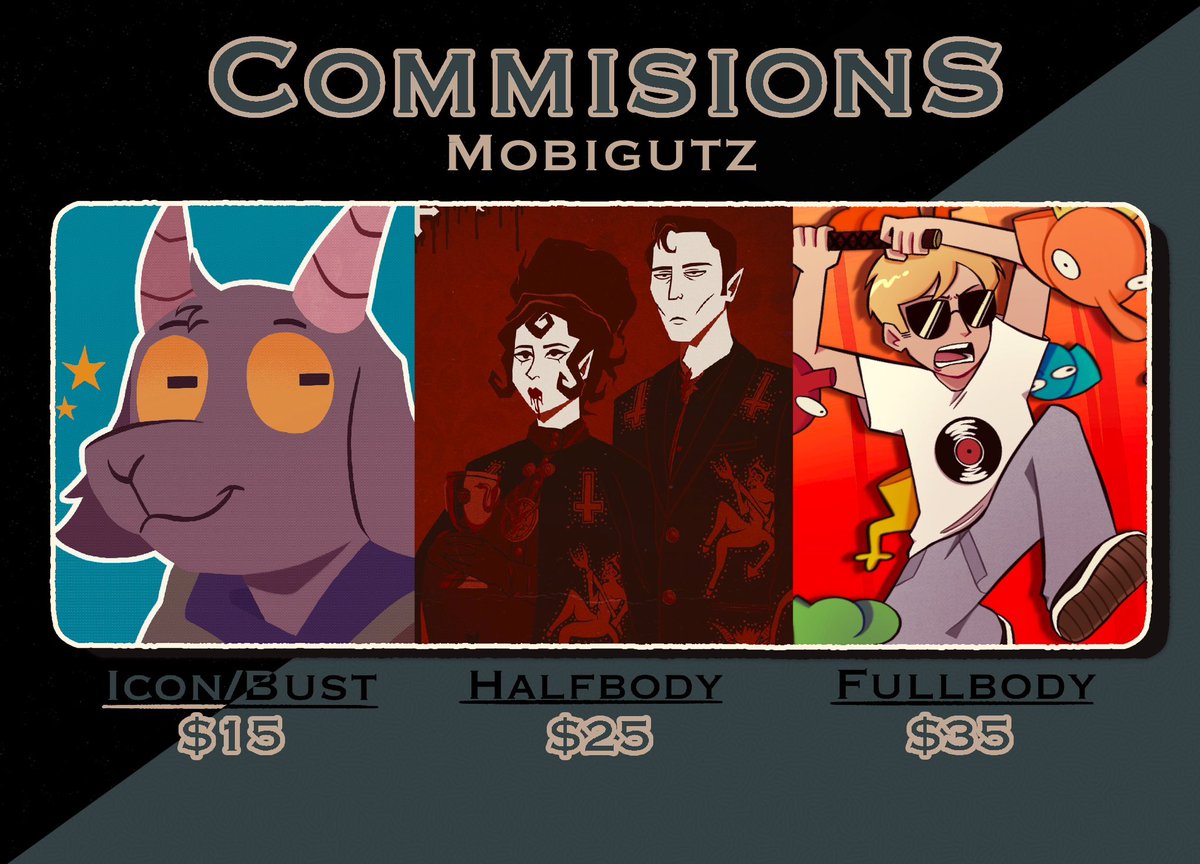 mobigutz's tweet photo. Helloo, I got my art motivation back and I currently need money and miss doin commissions 
★
★ 
★
#commisionsopen #commisionart #commision #fanart #procreateart #furryart https://t.co/bYKK8z61dC
