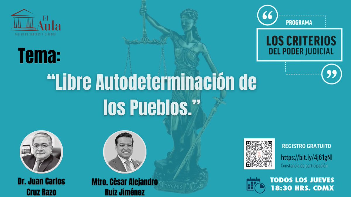 ⚖️ Desde la Fundación Aguirre, Azuela, Chávez, Jáuregui Pro Derechos Humanos, reafirmamos nuestro compromiso con la reflexión crítica y el análisis riguroso de los grandes temas que hoy desafían al Estado de Derecho.

En el nuevo episodio de Los Criterios del Poder Judicial, el