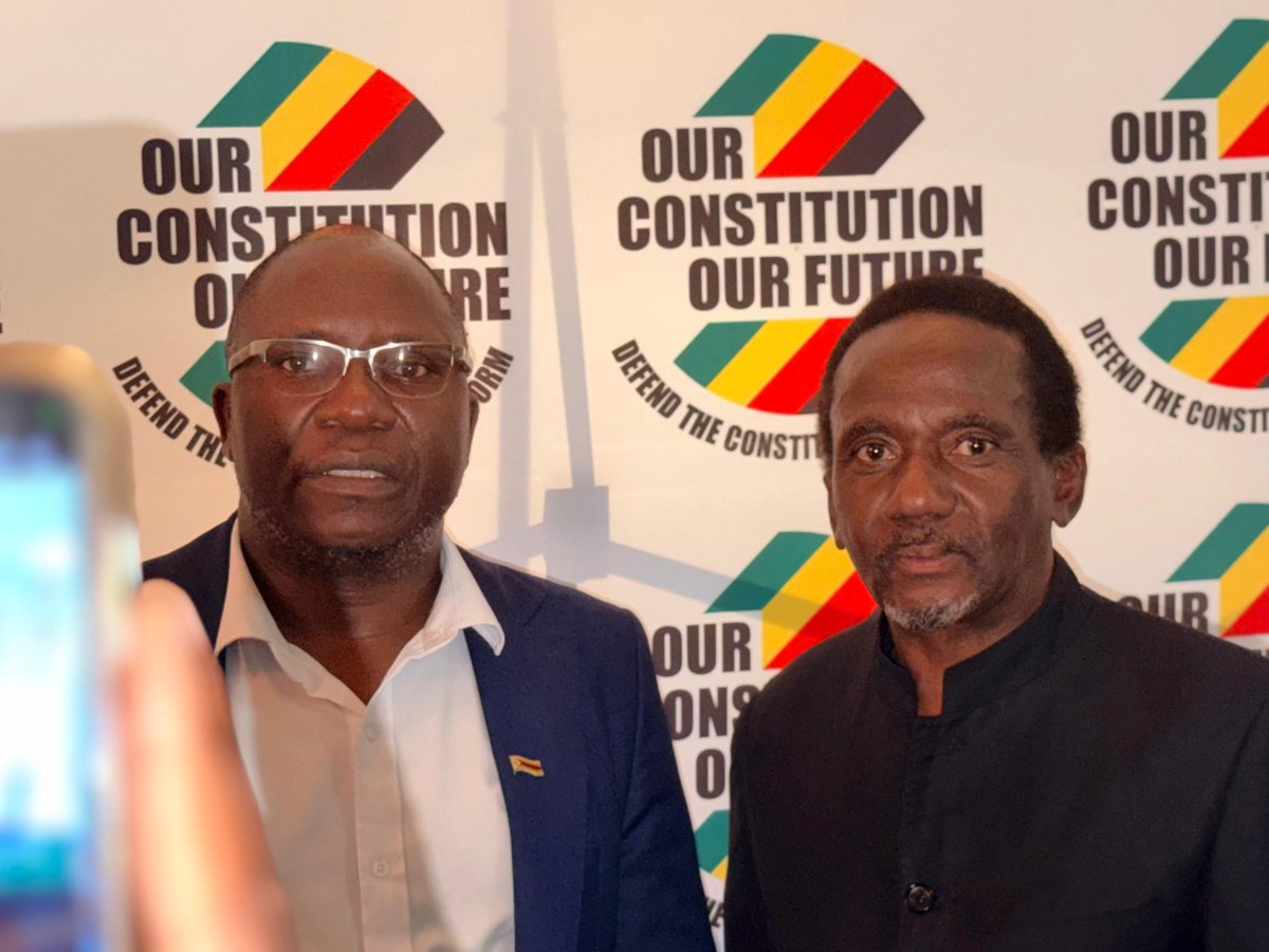NgarivhumeJ's tweet image. Defending the constitution is #not #rebellion. It is #patriotism! We owe it to our future. We owe it to Zimbabwe, our heritage!
Get ready to show your love by fiercely opposing the unlawful mutilation of the constitution.  
#DefendingTheConstitutionPlatform!
#NoTo2030Nonsense!