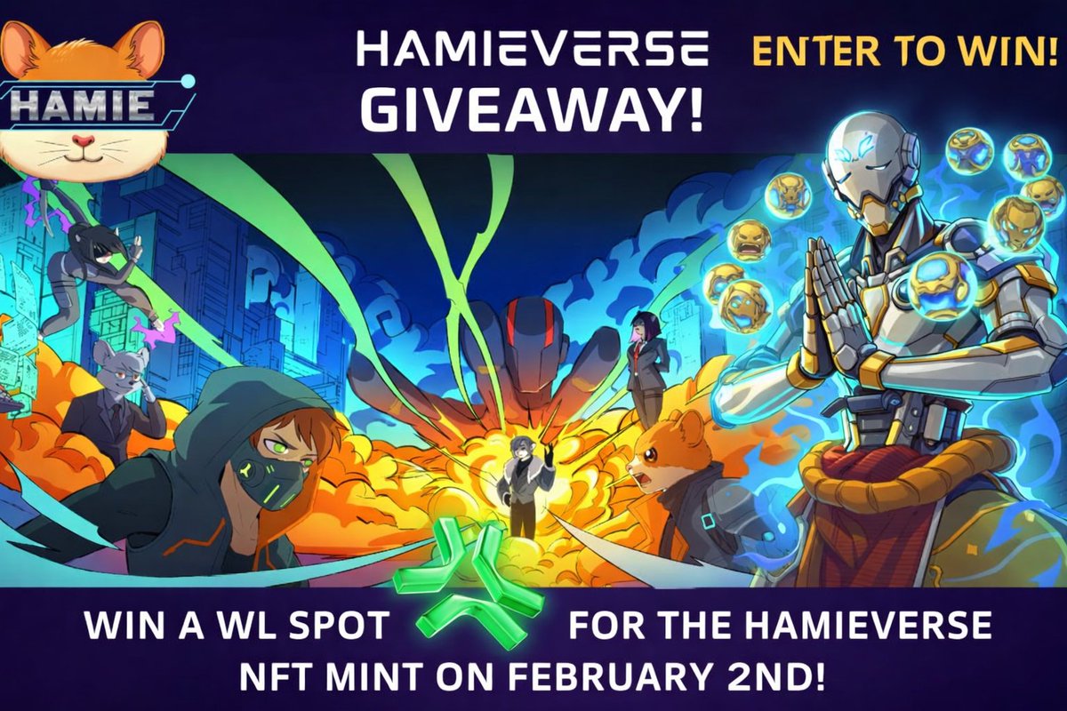 ShiNoiiiiiiiii's tweet image. Gmabs ✳️

🎁 Giveaway WL: NFT Genesis from @hamieverse 🎁

Hamieverse is one of the projects I’m keeping an eye on @AbstractChain. Strategic TCG, real gameplay depth and cards that actually evolve over time instead of staying static NFT.

You build your deck, make real choices…