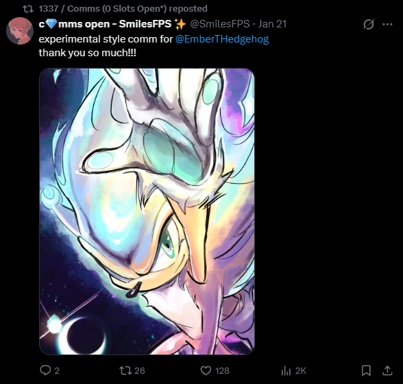 EmberTHedgehog's tweet photo. 1337 saw Super Ember!!! https://t.co/tF1ivw07WT