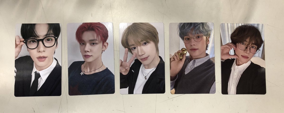 투모로우바이투게더 #TXT TOMORROW X TOGETHER FC限定特典トレカ各種