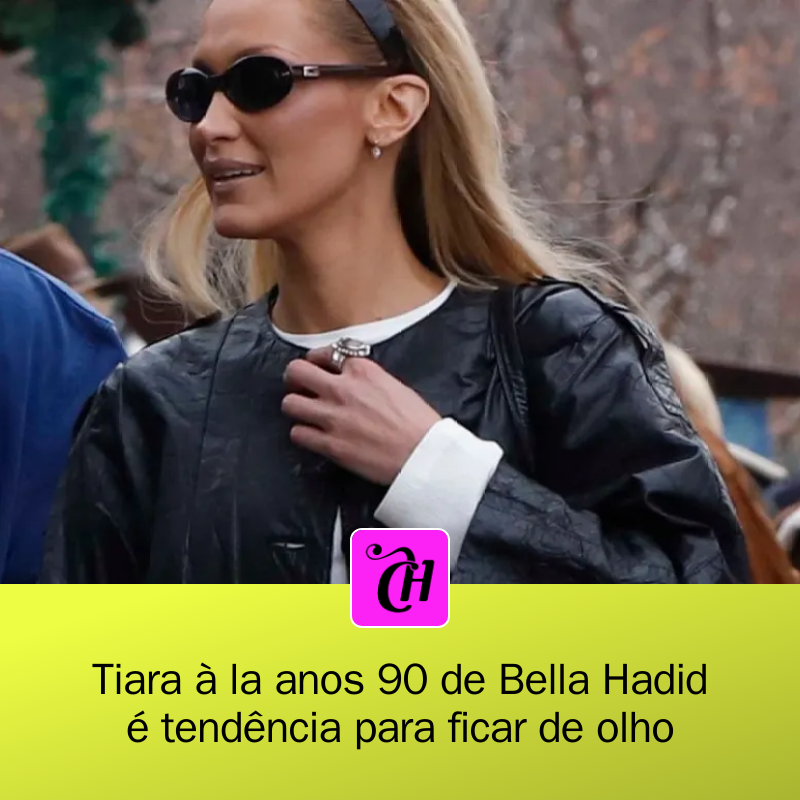 CAPRICHO's tweet image. ✨ A tiara de Bella Hadid, direto dos anos 90, é a tendência que você não pode ignorar! Aprenda a estilizar e arrase no seu look! #Tendência #Moda 👑 

mrf.lu/LS9n
