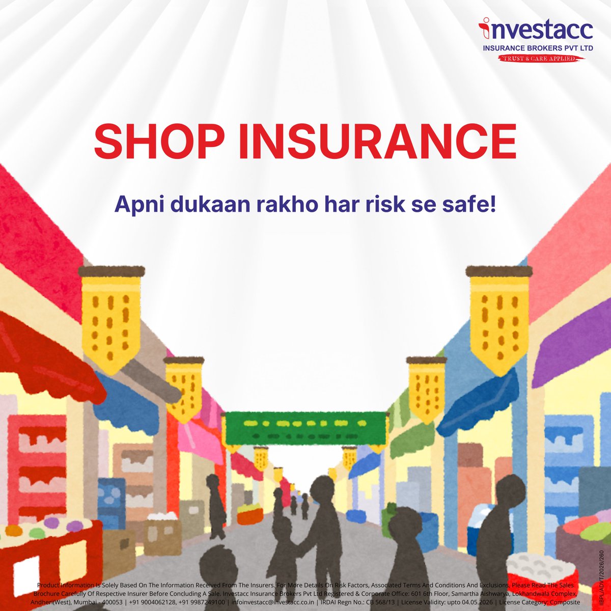 InvestaccINC's tweet image. With years of experience in risk advisory, @InvestaccINC helps businesses choose #ShopInsurance that protects assets, people, and operations.

#Investacc #TrustAndCareApplied #Insurance #InsuranceBroker #InsuranceCoverage #AchhaKiyaInsuranceLiya #BrokerHaiTohBharosaHai