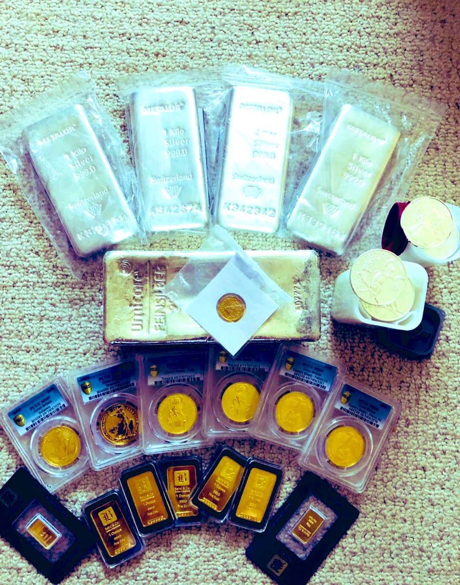 My cold hard wallet 🤣
Physical Gold &amp; Silver 

Generational wealth…..
Save yourself