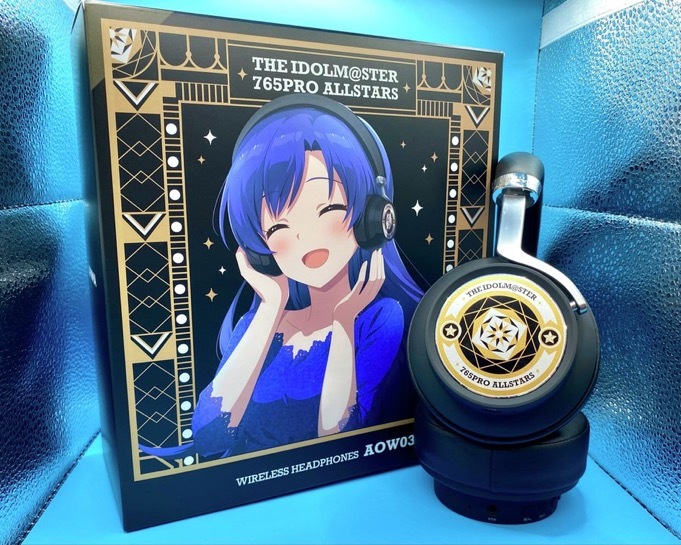 ONKYO ヘッドホン AOW03 如月千早 アイドルマスター20周年記念 🎧『アイドルマスター』20周年記念 新規録り下ろしボイス搭載