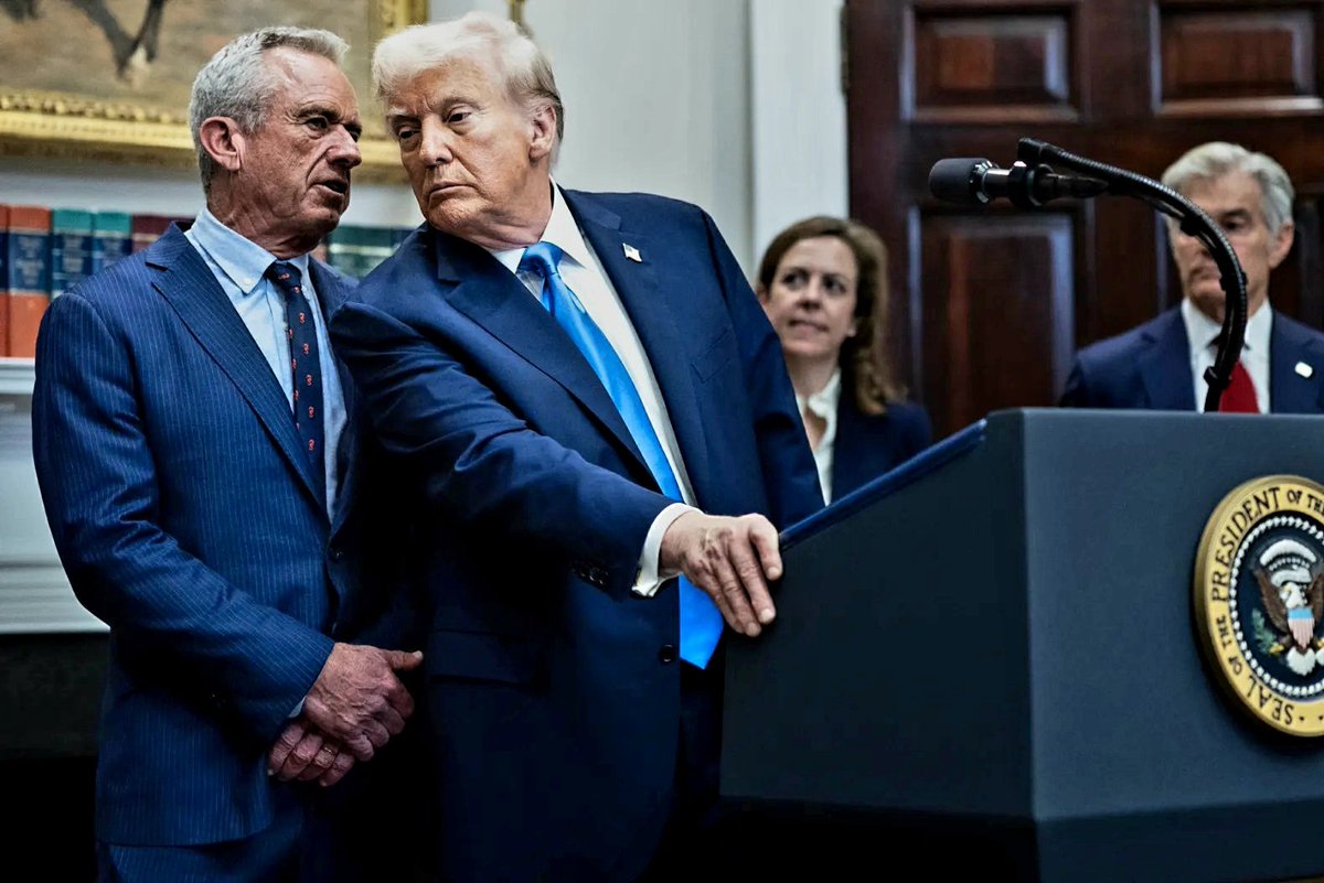 🔴🇺🇲🇨🇳URGENT : M.A.H.A. La sortie des États-Unis de l'OMS couronne la nouvelle politique de Santé portée par Robert Kennedy :

• Fin de la bureaucratie médicale
• Refus de la gestion Covid
• Nouveau programme d'alimentation 
• Fin de la sur-médicamentation de la jeunesse