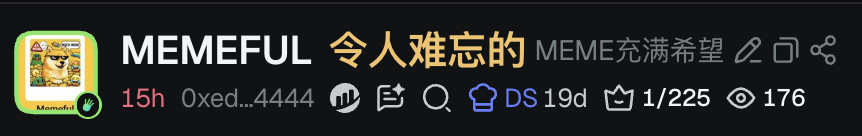 Cryptoflygo's tweet image. memeful   meme forever🤣
令人难忘的
0xed2eb4847d2f67320667c6d007ce1f5490074444