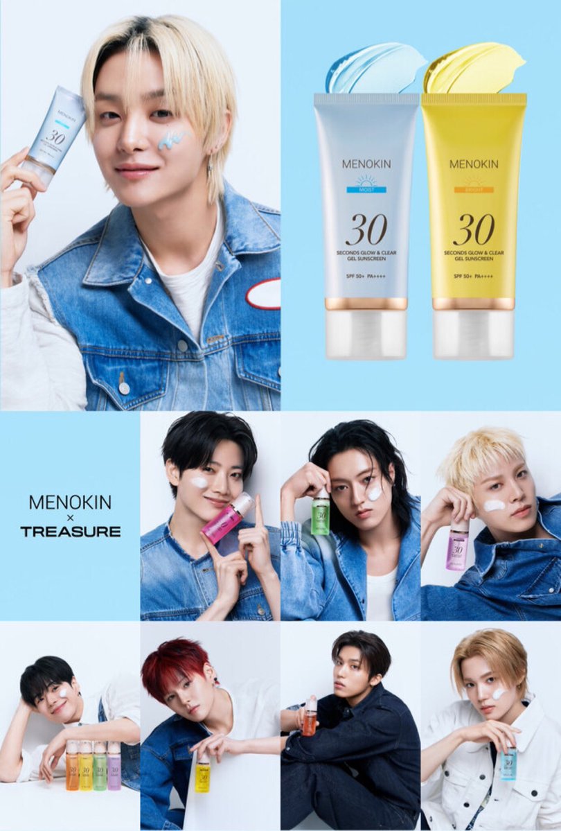 MENOKIN x TREASURE! 

Blue Moment 💎🩵

#TREASURE #트레저 <a href="/treasuremembers/">TREASURE</a>