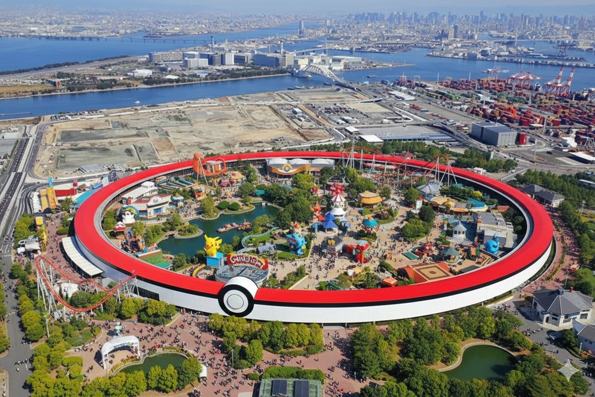 SKYs_WORLD_'s tweet image. いっそのこと、万博跡地を利用してポケモンのテーマパーク作ればええねんｗ
知らんけど。