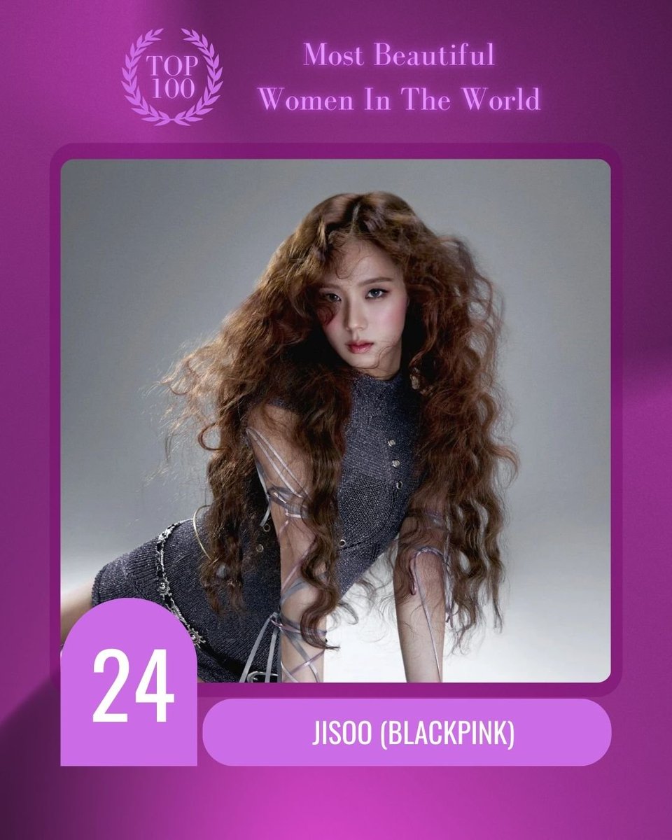 Most Beautiful Women In The World

#24 JISOO (BLACKPINK)

Congratulations! 🎉