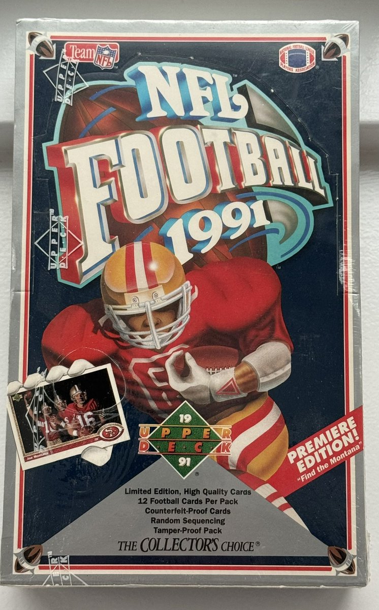 jwrcollectibles's tweet image. Week 3 of Opening 1 Box per Week

Box 3: 1991 Upper Deck 🏈

This week’s mission: Find the Montana.

Whether he showed up or not, this is what makes the hobby great: the chase, the nostalgia and the stories these boxes still tell decades later.

#UpperDeck #JunkWax #FootballCards