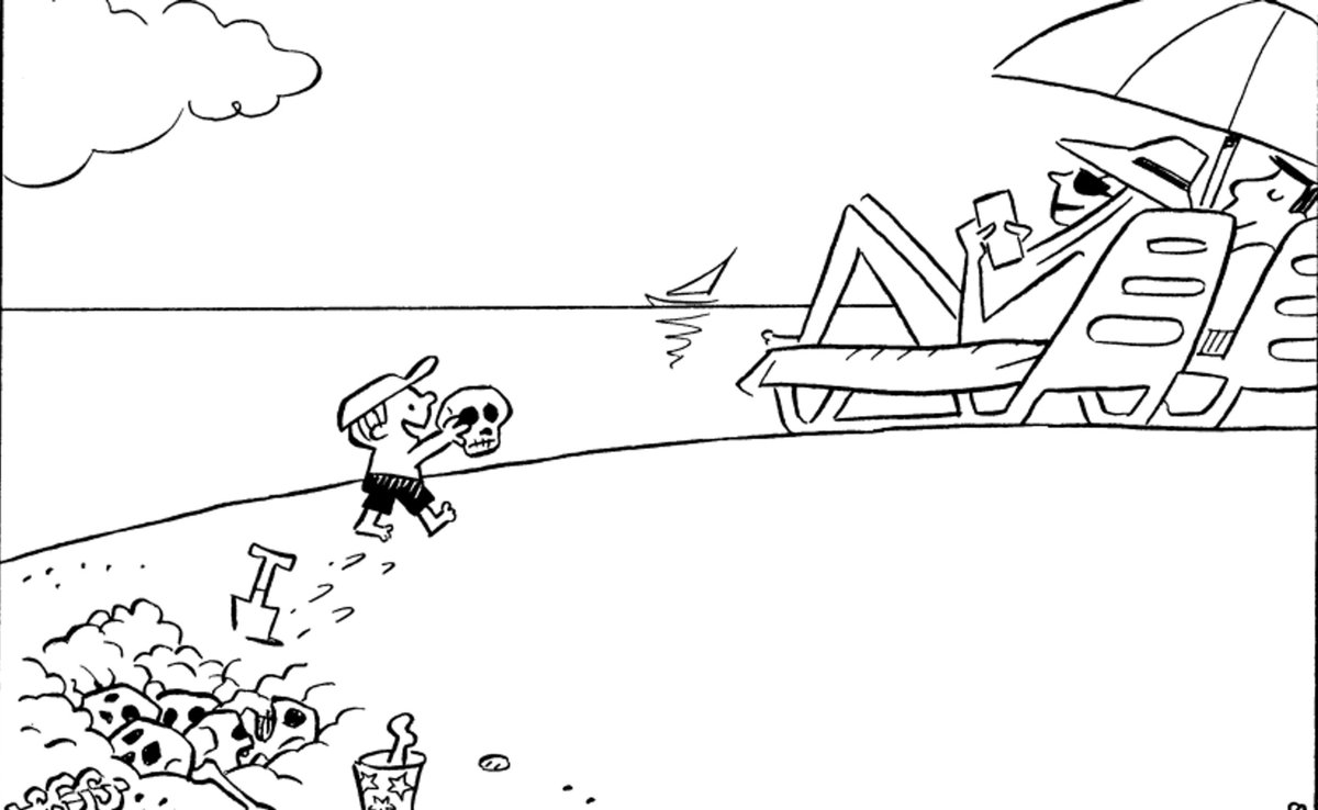 KimDotcom's tweet image. Gaza Beach 2030 according to Trump