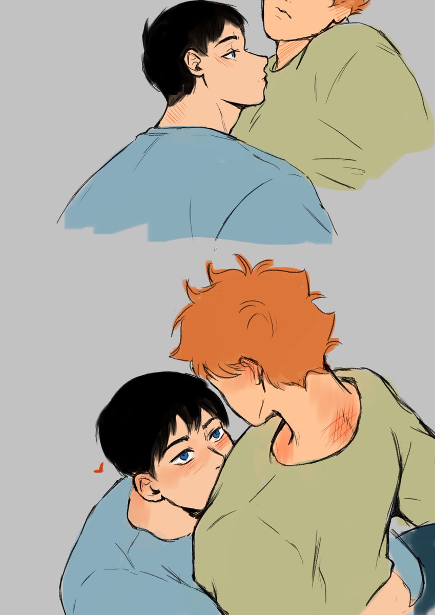 sonianime's tweet image. #kagehina