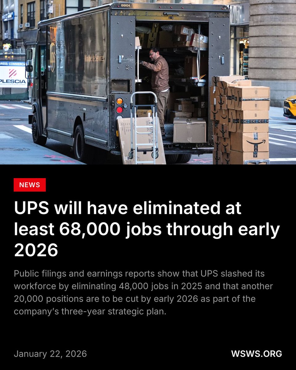 United Parcel Service (UPS) eliminated roughly 48,000 jobs in 2025 as part of its sweeping “Network Reconfiguration and Efficiency Reimagined” program, the largest workforce reduction in the company’s history.