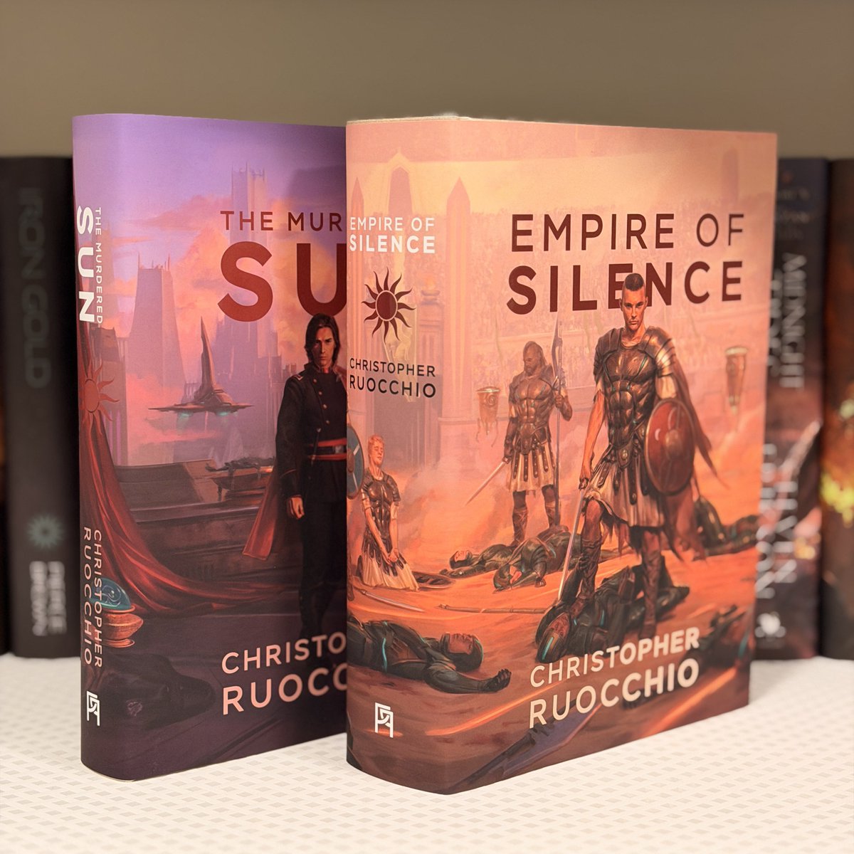 boycereads's tweet photo. The Anderida special edition of Empire of Silence is so sick. 🔥 #bookmail https://t.co/tEyTEQxBtD