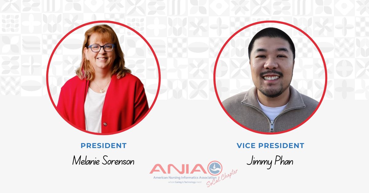AniaSocal's tweet photo. Welcoming Melanie Sorenson, MSN, RN, NI-BC, DNPc as President and Jimmy Phan MSN, MBA, RN, NI-BC, CAPM as Vice President.
We would also like to extend a sincere thank you to Karen Pope for her dedication and leadership during her time as President. https://t.co/z07cUHTp5d