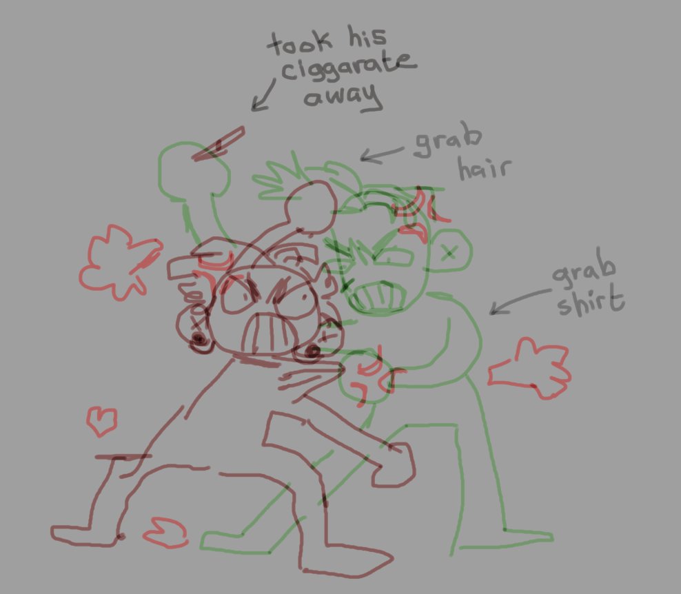 eggqqe's tweet image. when you commission an artist send them doodles like this trust me