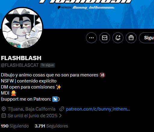 ayyy cabron no me di cuenta q me sigue