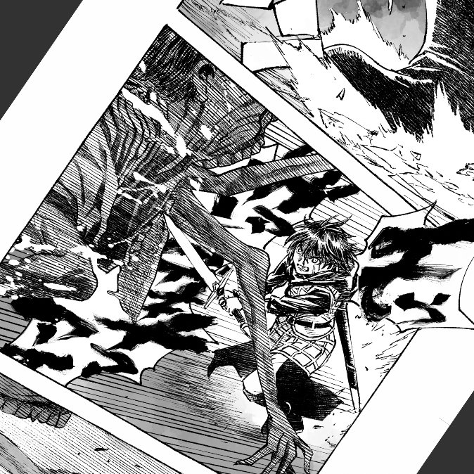 ウィズダフネ名もなき最後の冒険1巻収録分のカバーや扉絵、作画修正とセリフのリファインがほぼ終わりました。カバーデザインや帯もカッコよくしてもらったし、内容に関しても担当さんやダフネ運営の方と密に連絡を取りこだわりの詰まった一冊にできたと思います。どうぞご期待ください。#ウィズダフネ 