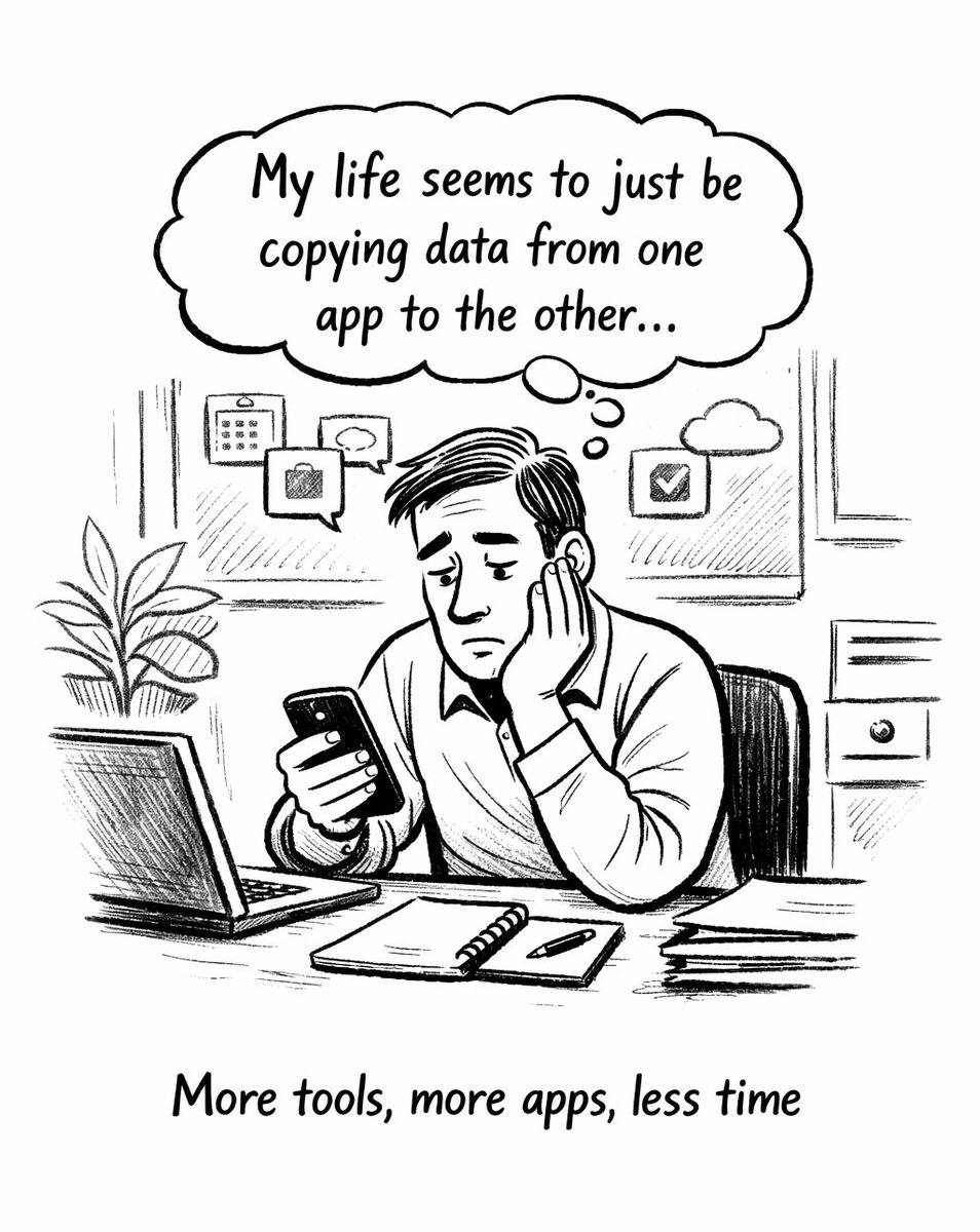 AsmiAIOriginal's tweet photo. The digital dream quickly turned into digital drudgery. Asmi is the AI that gifts your time back to you. Talk to Asmi, it talks to your apps, it gets things done. 

You? You're free to do whatever you want to do...

Stay tuned for more. https://t.co/L0ZyEll1tm