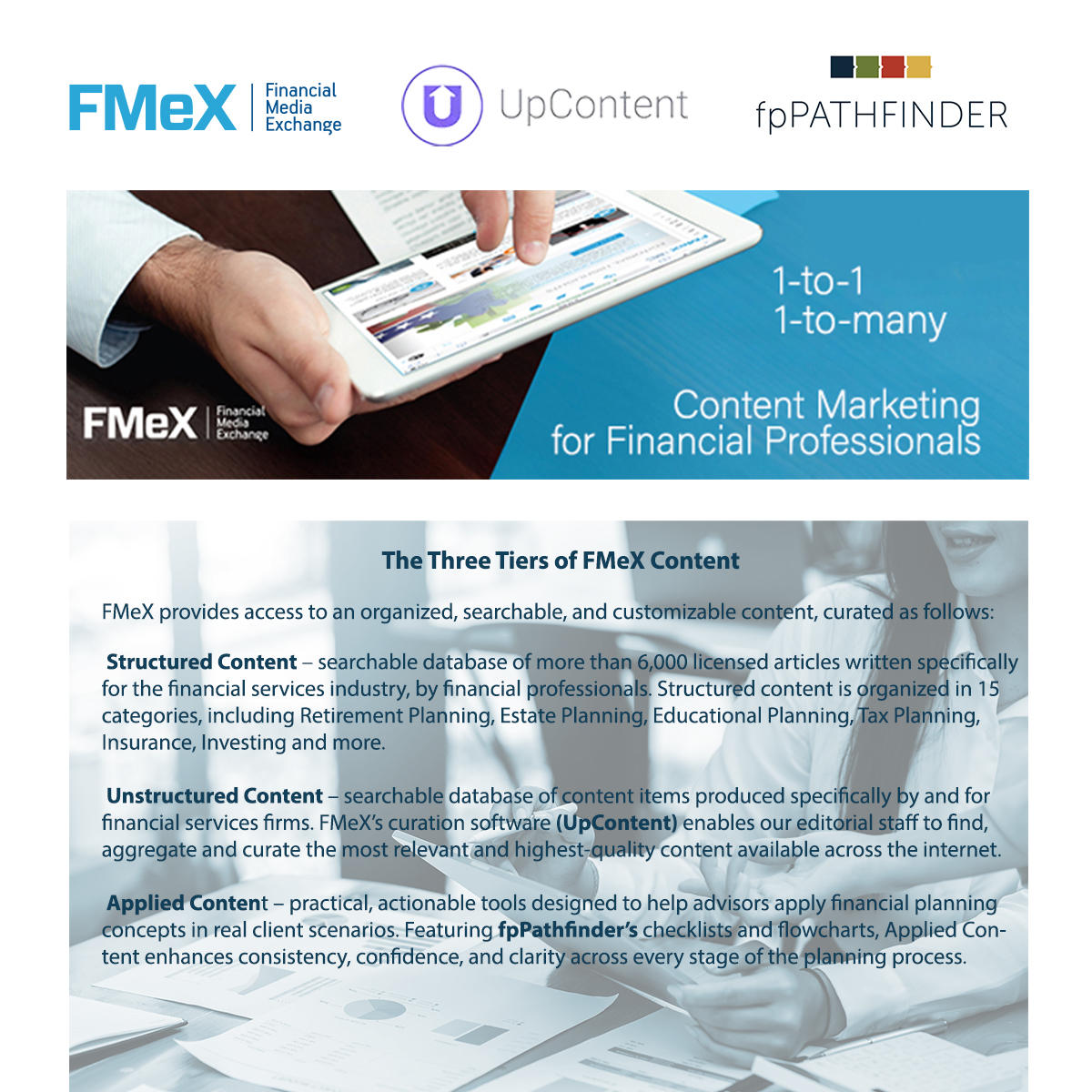 FMeX welcomes fpPATHFINDER—completing our 3rd tier of content. Applied planning tools now join structured articles and curated insights (via UpContent), turning complex rules into practical, client-ready conversations that drive deeper engagement.  #fmex #fpPATHFINDER #UpContent