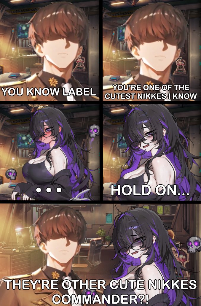 Pun_Knee's tweet image. Poor #NIKKE  Label Commander.

(Fixed a Grammar &amp;amp; Spelling Issues)