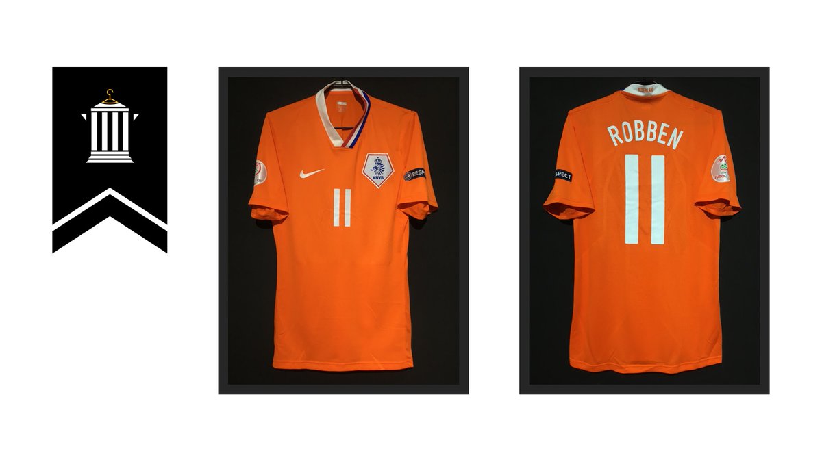 EURO2008】 / Netherlands（H） / No.11 ROBBEN / Player Issue 本日
